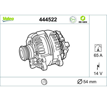 generátor VALEO 444522