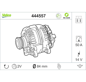 generátor VALEO 444557