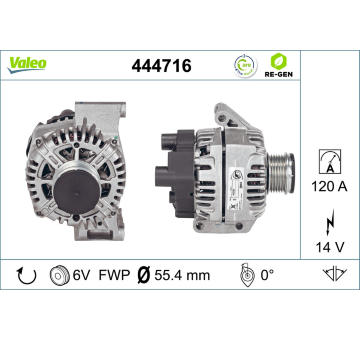 generátor VALEO 444716