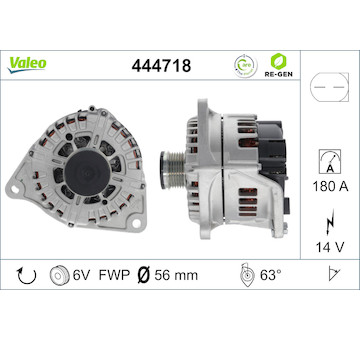 generátor VALEO 444718