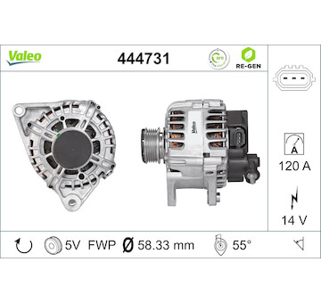 generátor VALEO 444731