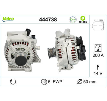 generátor VALEO 444738