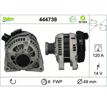 generátor VALEO 444739