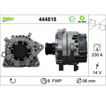 generátor VALEO 444818