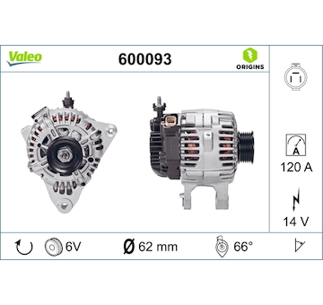 generátor VALEO 600093