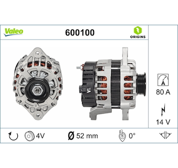 generátor VALEO 600100