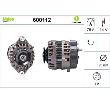 generátor VALEO 600112