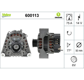 generátor VALEO 600113