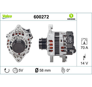 generátor VALEO 600272