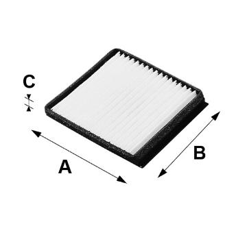 Filter vnútorného priestoru VALEO 698146