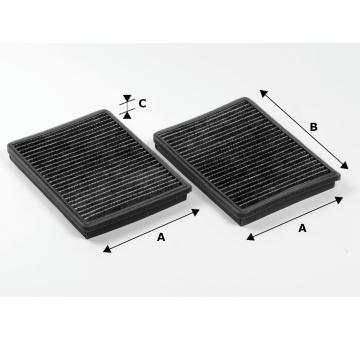 Filter vnútorného priestoru VALEO 698246