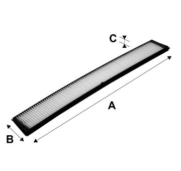 Filter vnútorného priestoru VALEO 698489