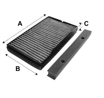 Filter vnútorného priestoru VALEO 698723