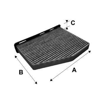 Filter vnútorného priestoru VALEO 698801