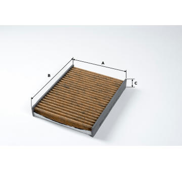 Filtr, vzduch v interiéru VALEO 701004