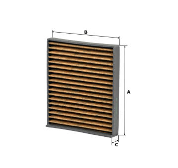 Filter vnútorného priestoru VALEO 701008