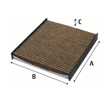 Filter vnútorného priestoru VALEO 701020