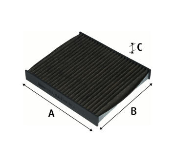 Filter vnútorného priestoru VALEO 701029