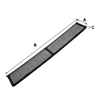Filter vnútorného priestoru VALEO 715503