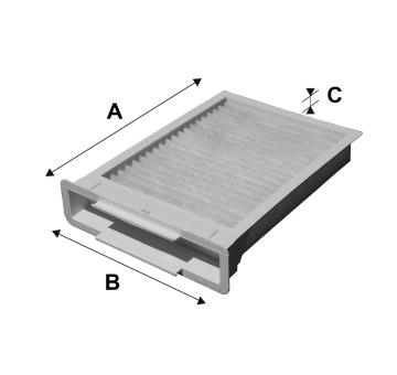 Filter vnútorného priestoru VALEO 715515
