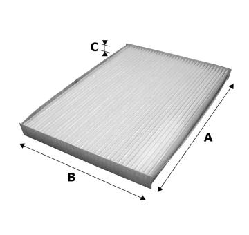 Filter vnútorného priestoru VALEO 715559