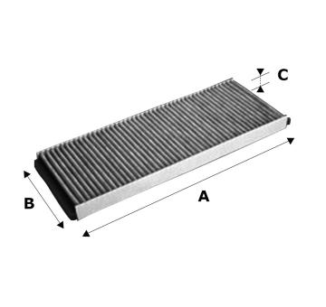 Filter vnútorného priestoru VALEO 715578