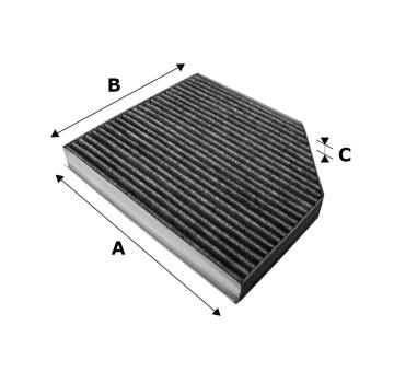 Filter vnútorného priestoru VALEO 715580