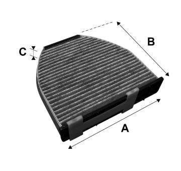 Filter vnútorného priestoru VALEO 715600