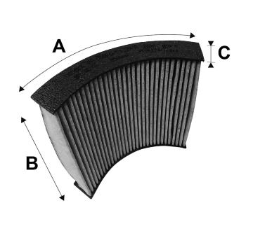 Filter vnútorného priestoru VALEO 715719