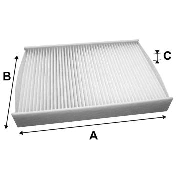 Filter vnútorného priestoru VALEO 715744