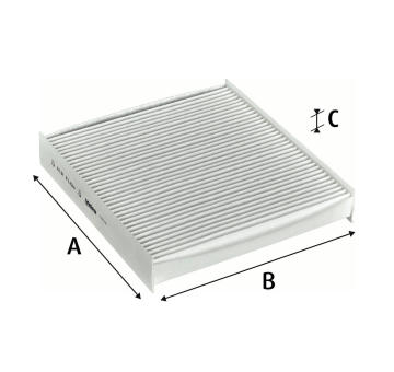 Filter vnútorného priestoru VALEO 715746