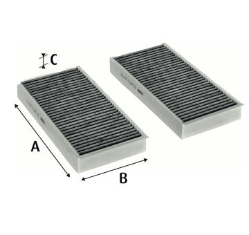 Filter vnútorného priestoru VALEO 715811