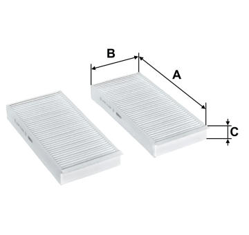 Filter vnútorného priestoru VALEO 715812