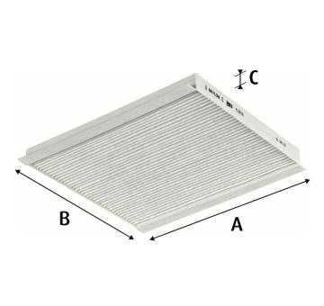 Filter vnútorného priestoru VALEO 715816