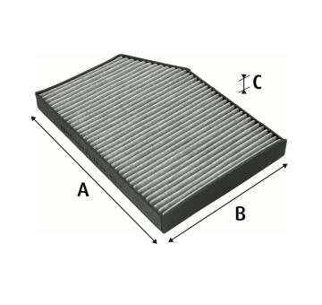 Filter vnútorného priestoru VALEO 715836