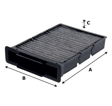 Filter vnútorného priestoru VALEO 715876