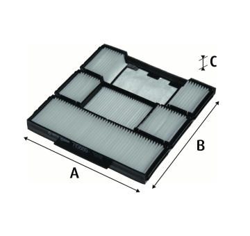 Filtr, vzduch v interiéru VALEO 715880