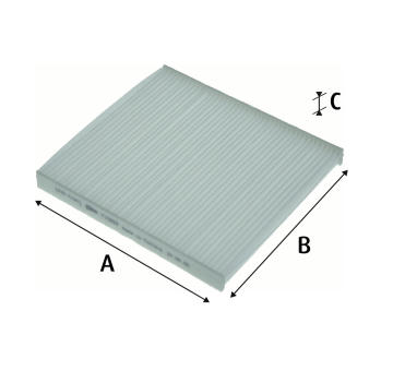 Filter vnútorného priestoru VALEO 715893