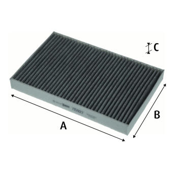 Filtr, vzduch v interiéru VALEO 715927