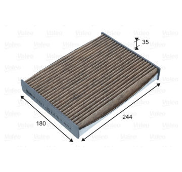 Filtr, vzduch v interiéru VALEO 701047