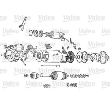 Startér VALEO D10E922