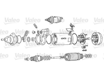 Startér VALEO D13HP709