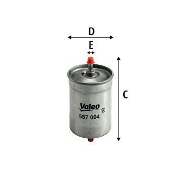 Palivový filter VALEO 587004