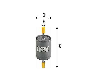 Palivový filter VALEO 587028