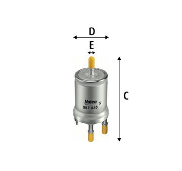 Palivový filter VALEO 587030