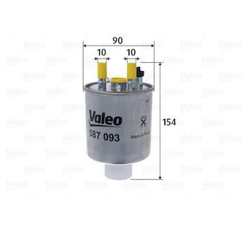 Palivový filtr VALEO 587093