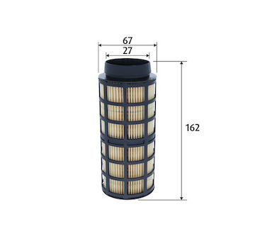 palivovy filtr VALEO 587170