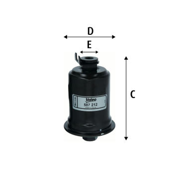 Palivový filter VALEO 587212