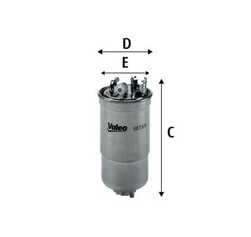 Palivový filter VALEO 587500