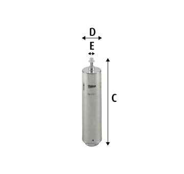 Palivový filter VALEO 587711